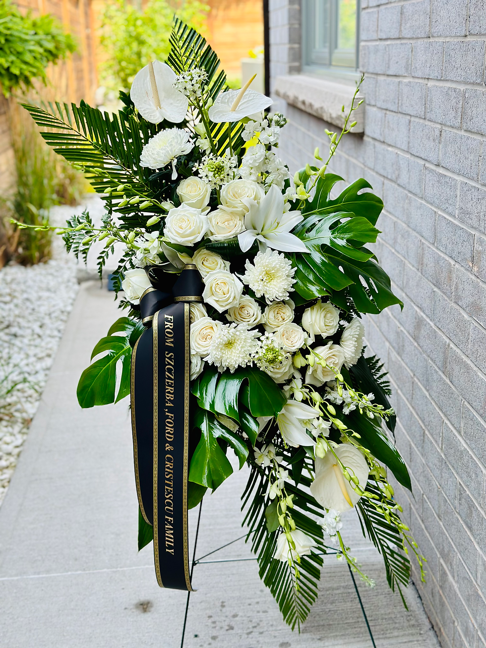 Tribute sympathy sprey #27