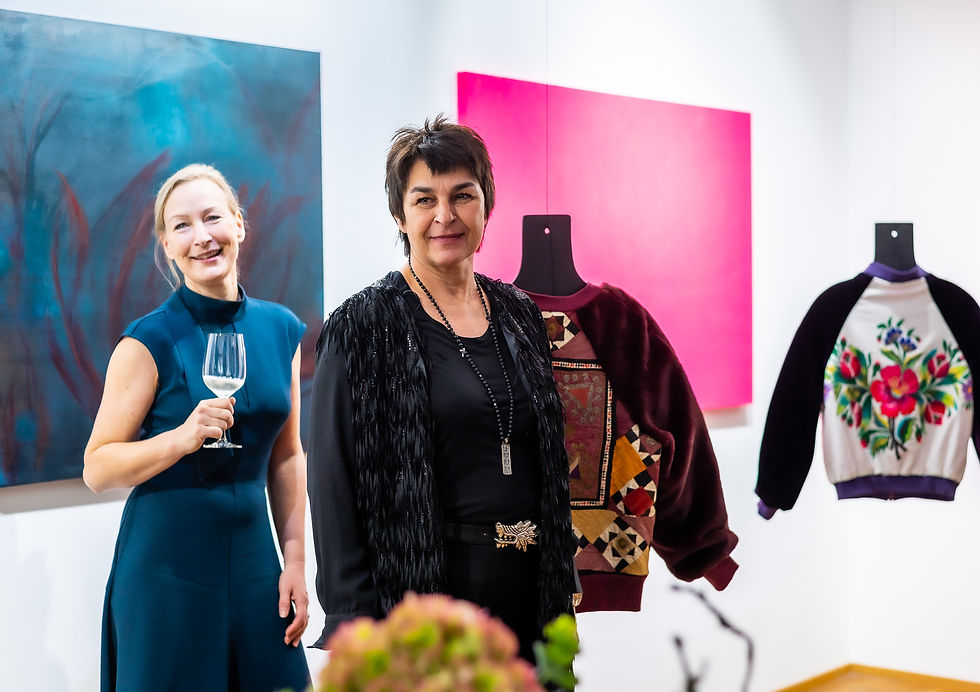 Reportagefotografie Vernissage Silk and Soul & Galerie Kunstwerk | Landshut