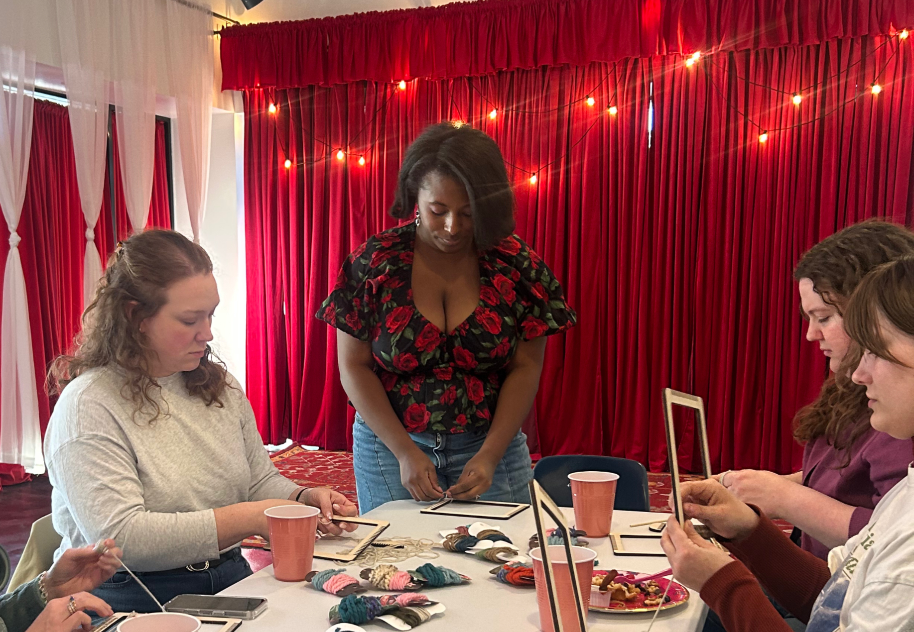 Weaving, Waffles and Community: A Macrame Experience with Tatianna Monet