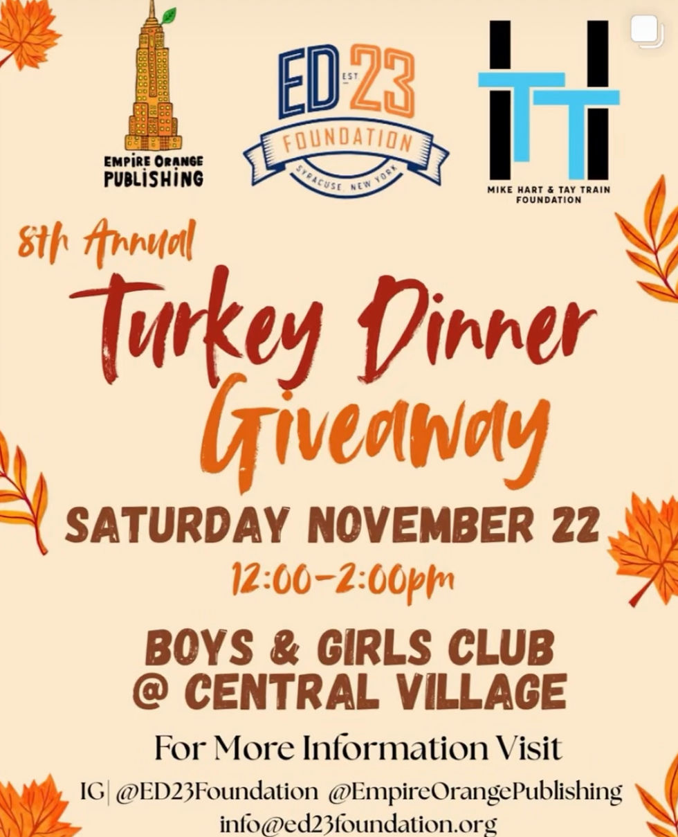 ED23 8th Annual Turkey Dinner Giveaway