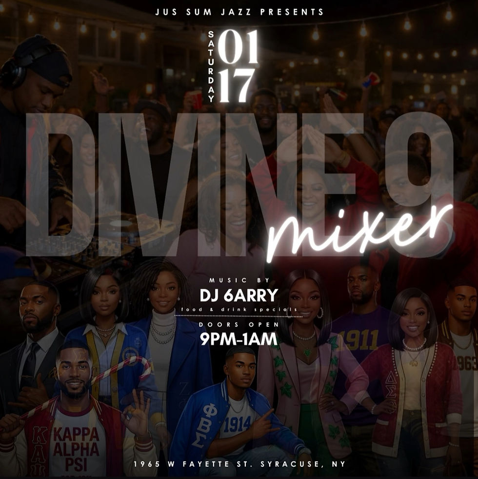 Jus Sum Jazz Presents: Divine 9 Mixer