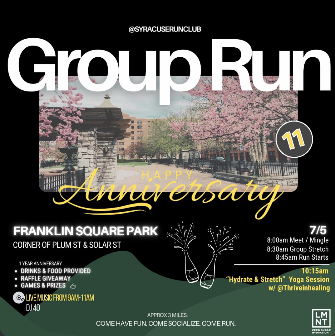 The Fast & The Friendly: A Look into the Syracuse Run Club
