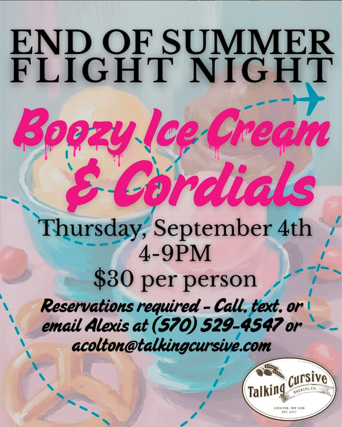 End of Summer Flight Night