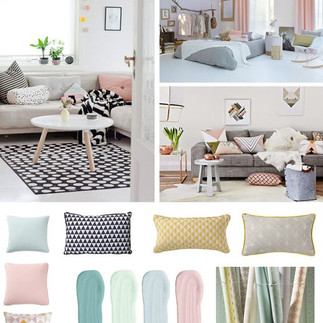 La décoration pastel
