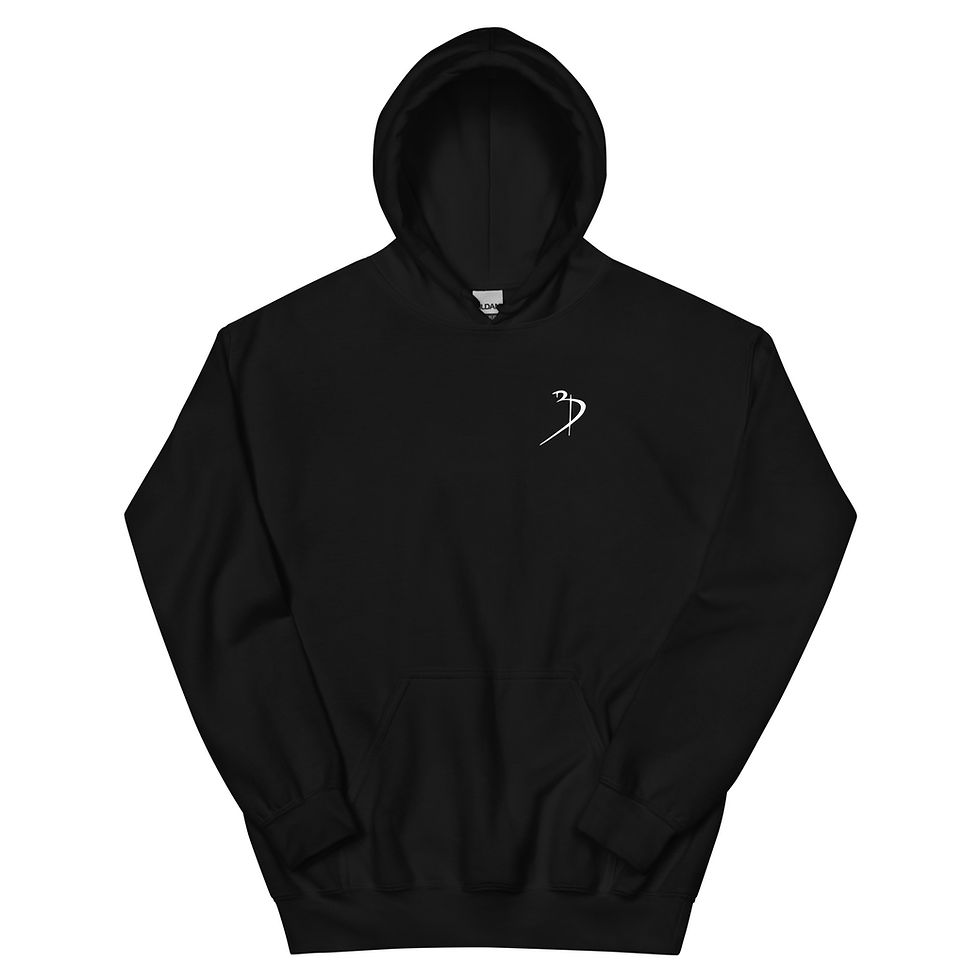 Thumbnail: Black & Blue Unisex Hoodies