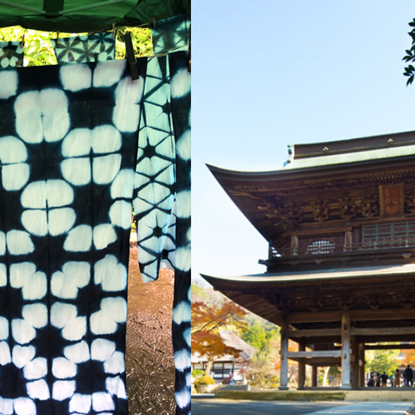Deep Kamakura - Indigo Dyeing and Zen Temple Tour: Sachiyo & Marian