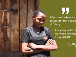 Lucy’s Story: Saying NO to FGM & Bringing Others Along