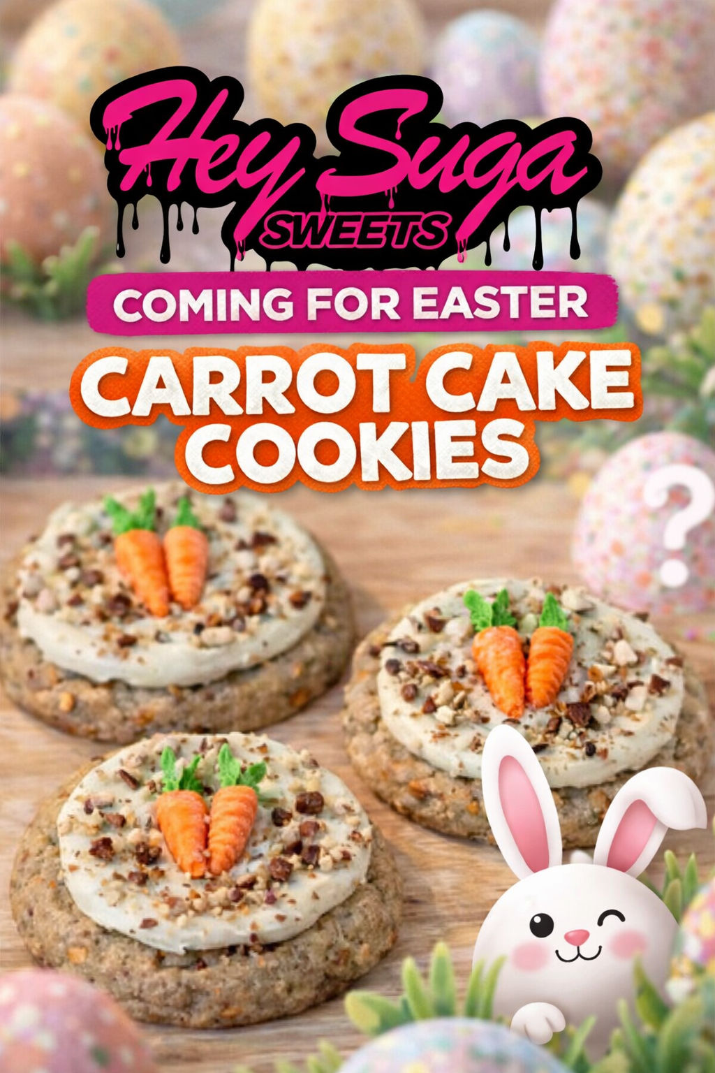 Carrot Cake Cookies (6 pk)