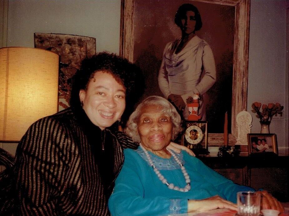 Nina Kennedy with Marian Anderson
