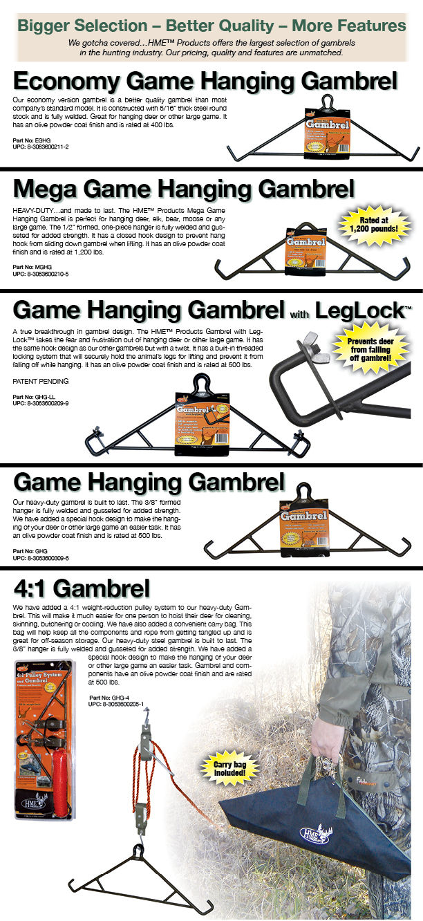 HME Products Hunting Accessories