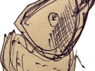 Fish in an egg shell