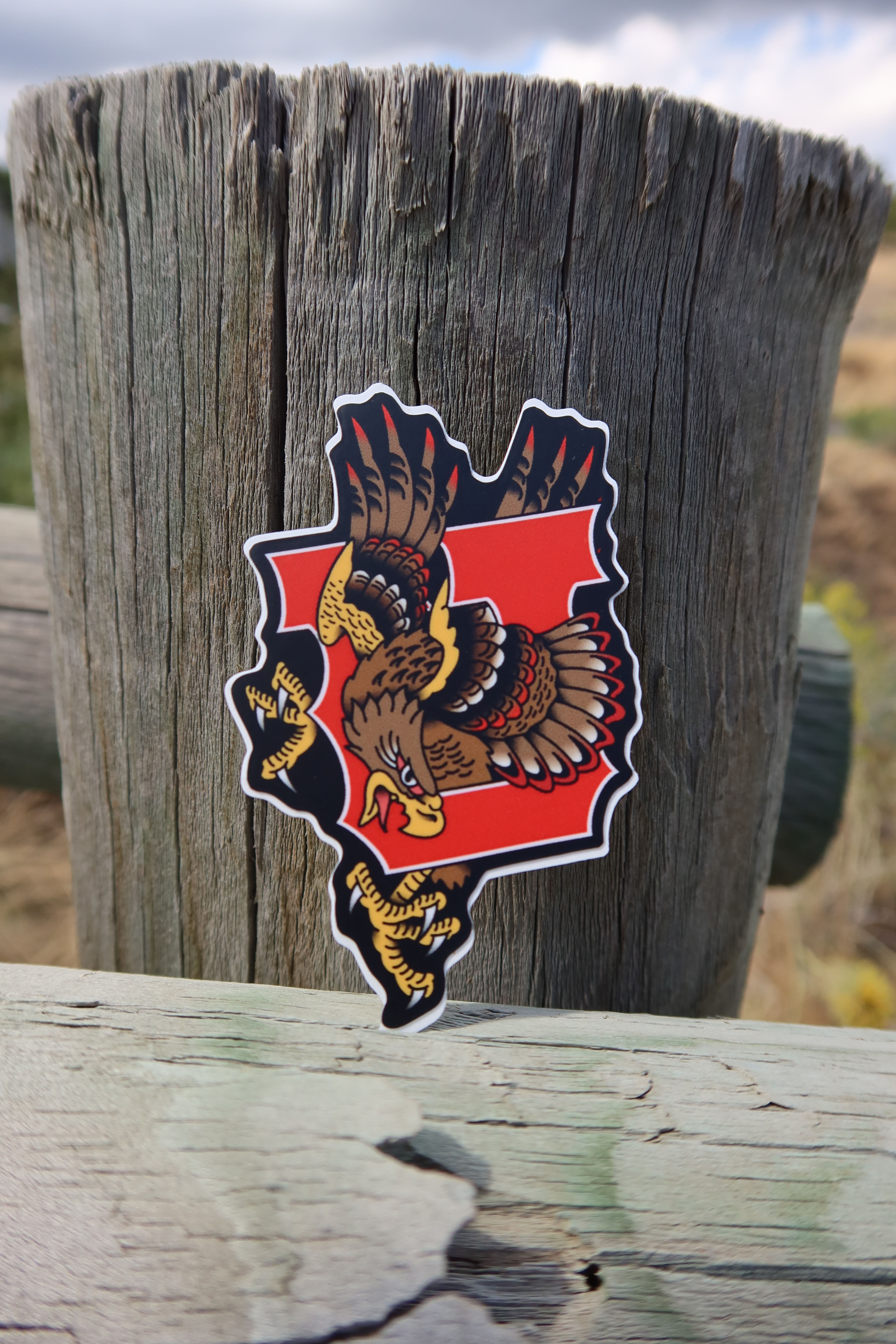 Utes Redwing Sticker