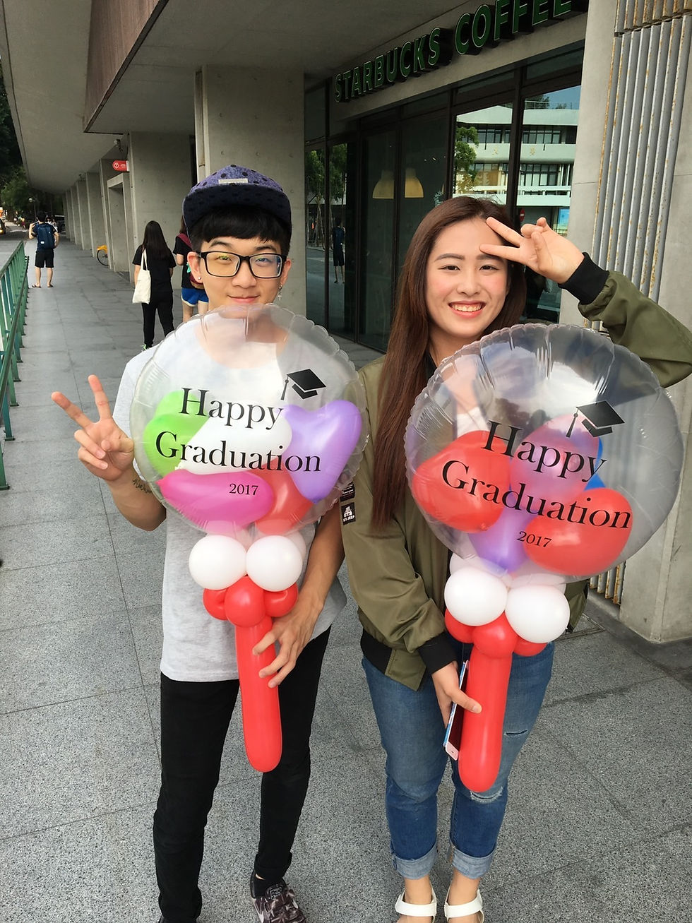 畢業氣球小物