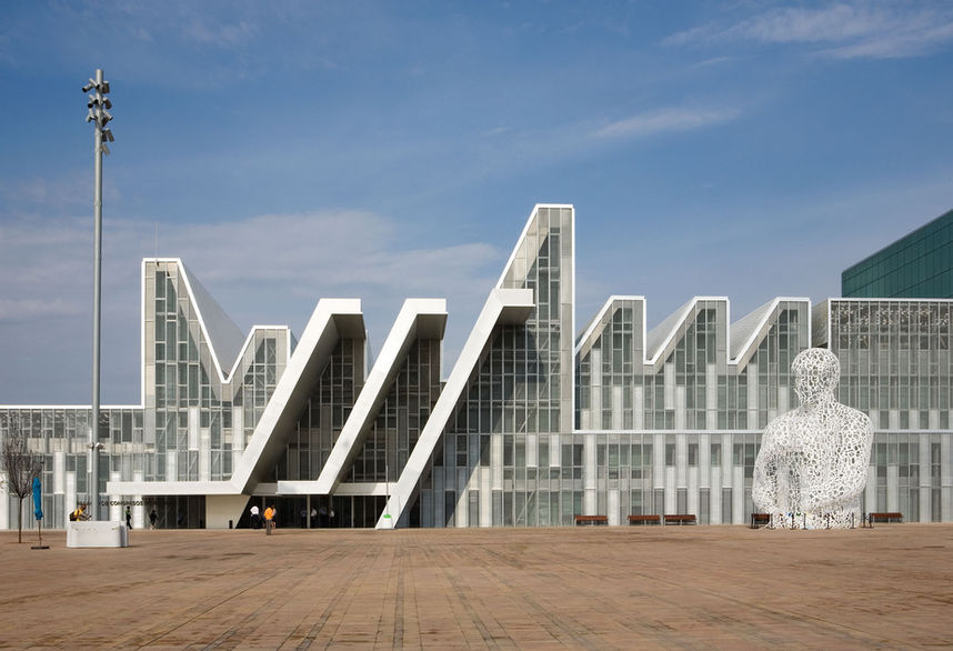 PALACIO DE CONGRESOS EXPO ZARAGOZA
Para Drace Construcciones Especiales y Dragados
Nieto Sobejano Arquitectos 