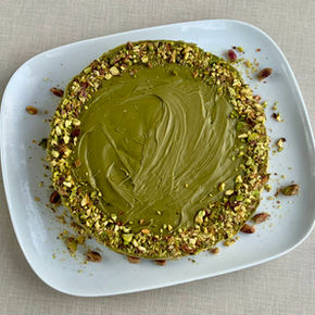 No Bake Pistachio Cheesecake