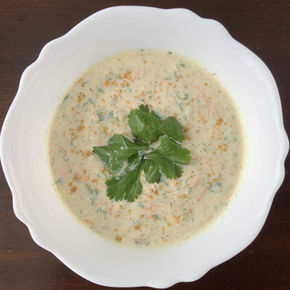 Carrot and Cucumber Raita