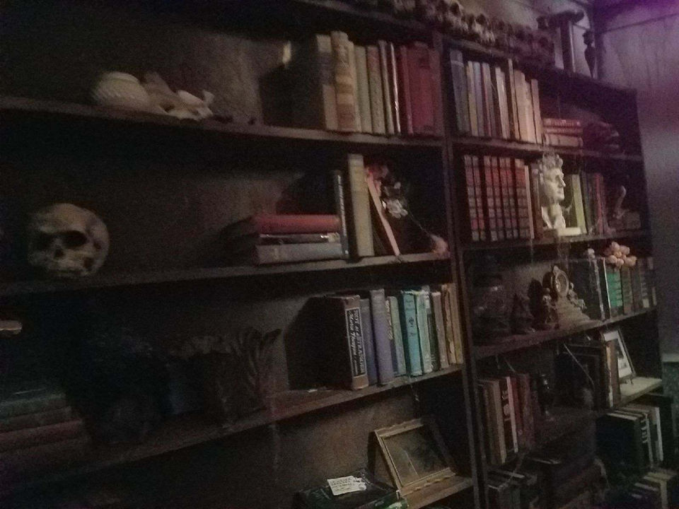 Old bookcase