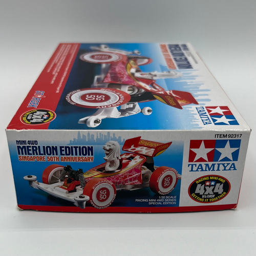 Item 92317 MINI4WD MERLION EDITION SINGAPORE 50TH ANNIVERSARY