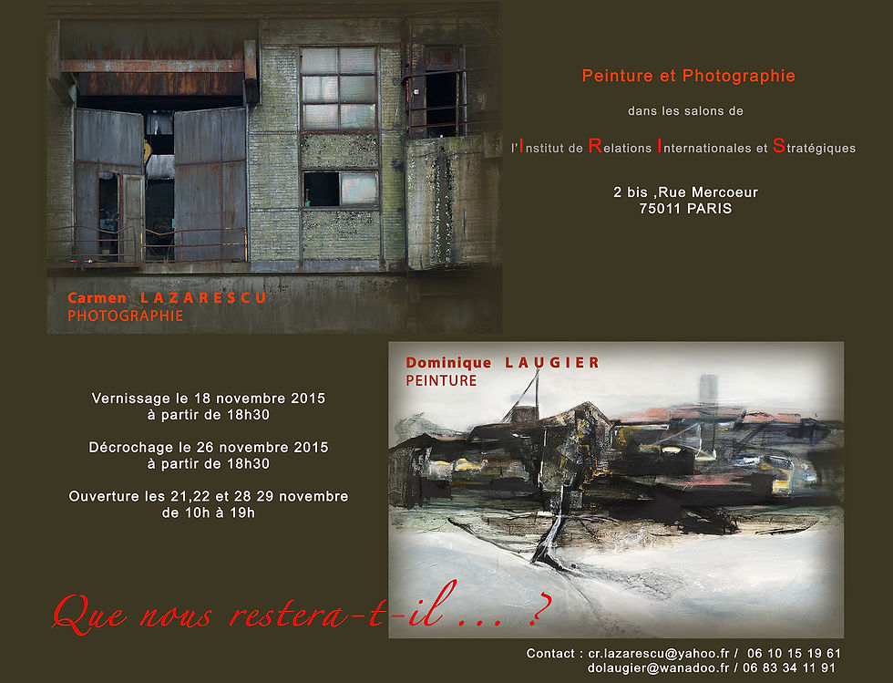 Atelier 2015