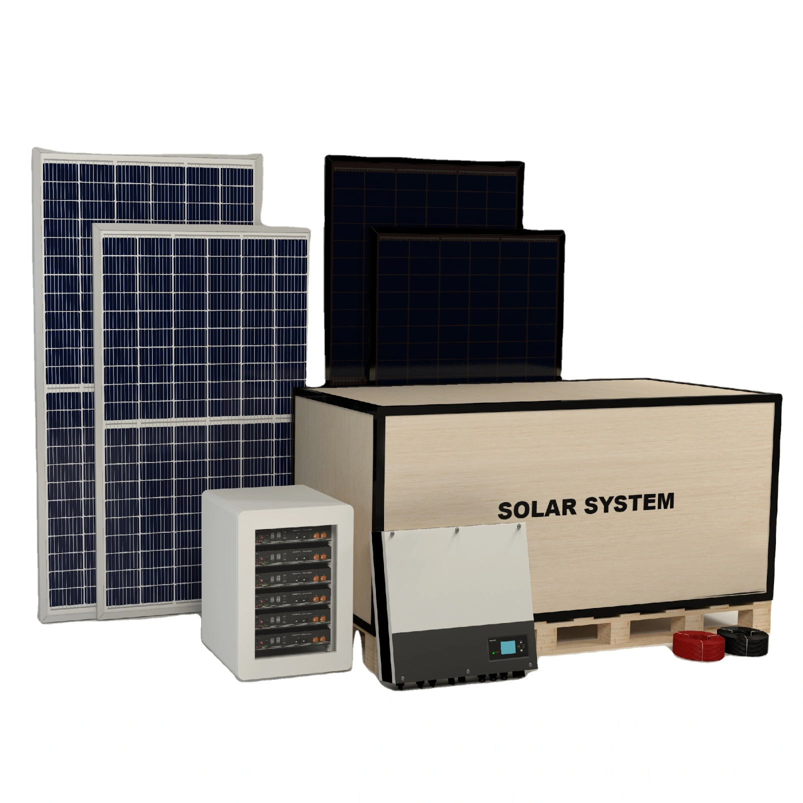 Kit trifásico para produção doméstica solar | 10kw | Ligação carro elétrico