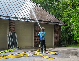 Victory Exterior Cleaning soft wash cleaning and pressure washing service Oakland County,