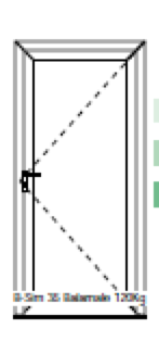 Thumbnail: Aluminium  Window 70mm