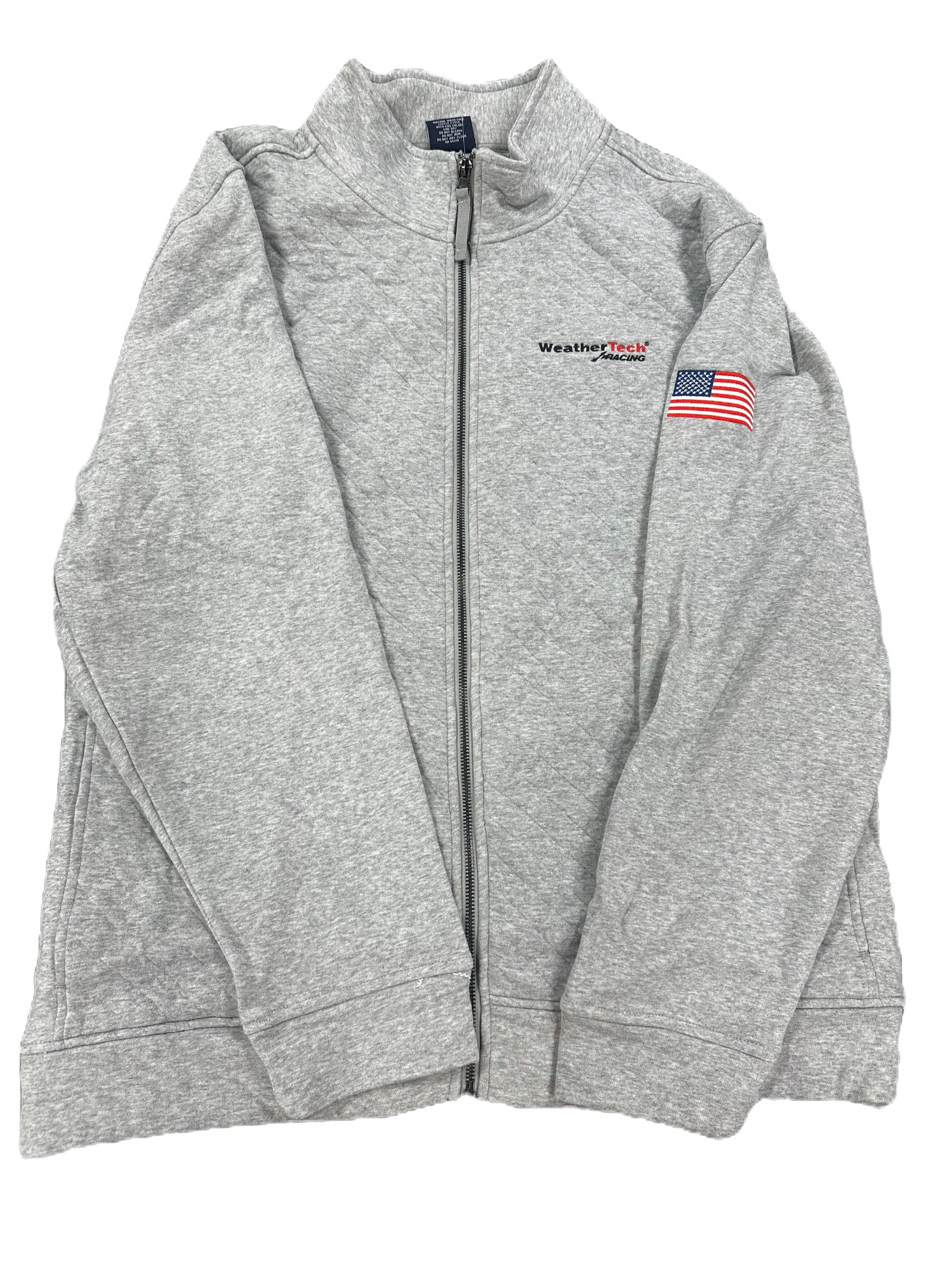 Charles River Heather Quilted Full Zip Jacket - Men's