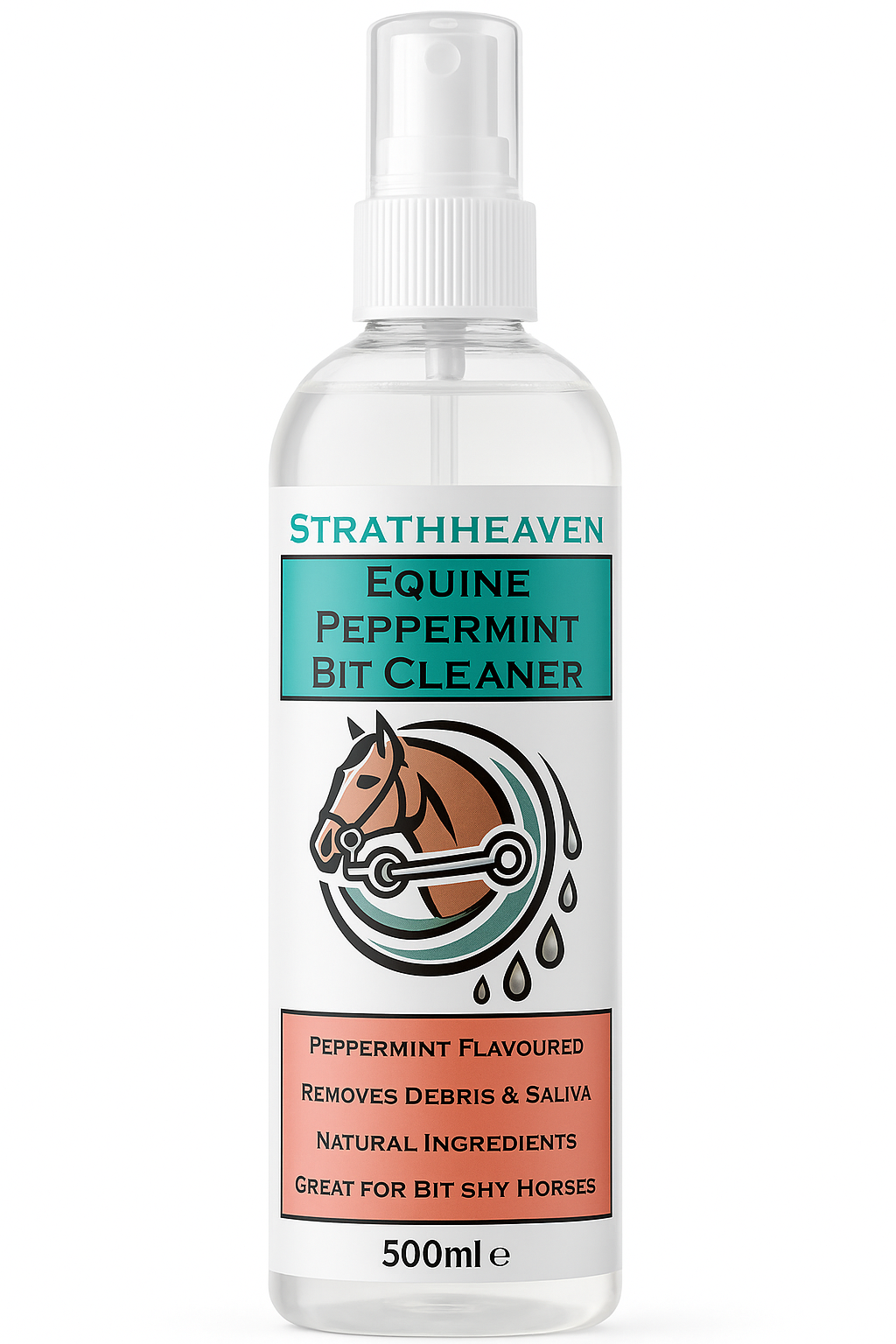 Equine Peppermint Bit Cleaning Spray