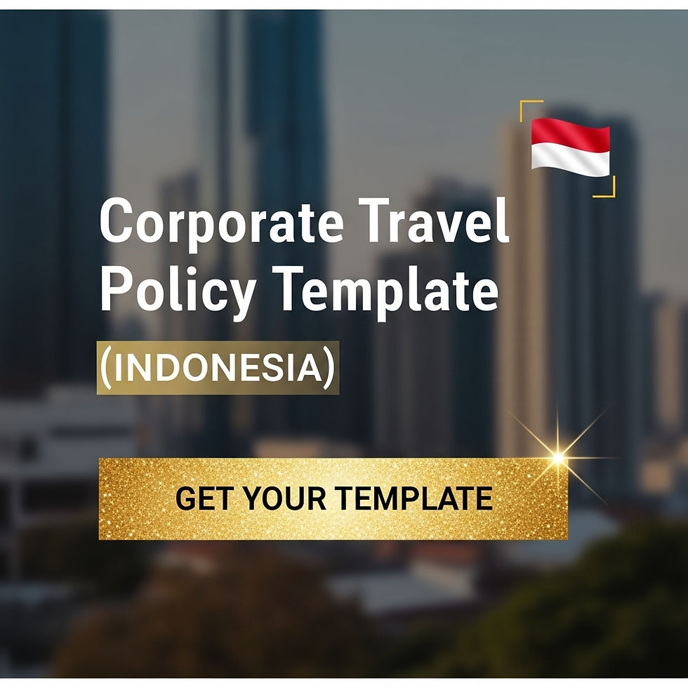 kebijakan perjalanan dinas