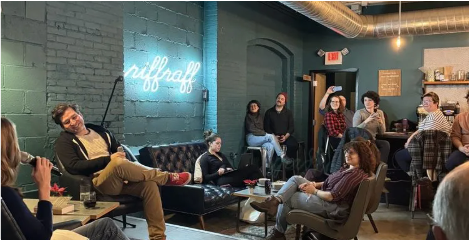 Networking Event at Riffraff Bookstore and Bar