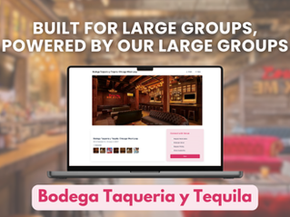 Bodega Taqueria y Tequila: Built for Large Groups in Chicago, DC & Miami