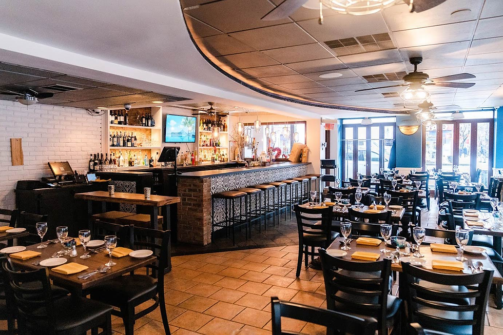 The dining room at Lasagna Chelsea 