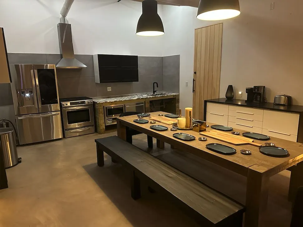 View of the kitchen space within 22 Fold Properties