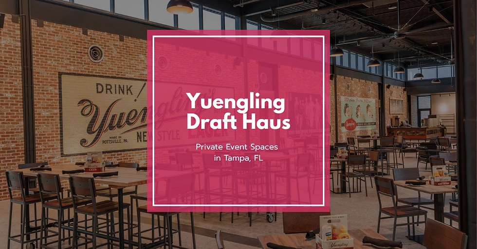 Plan Your Party or Event at Yuengling Draft Haus in Tampa