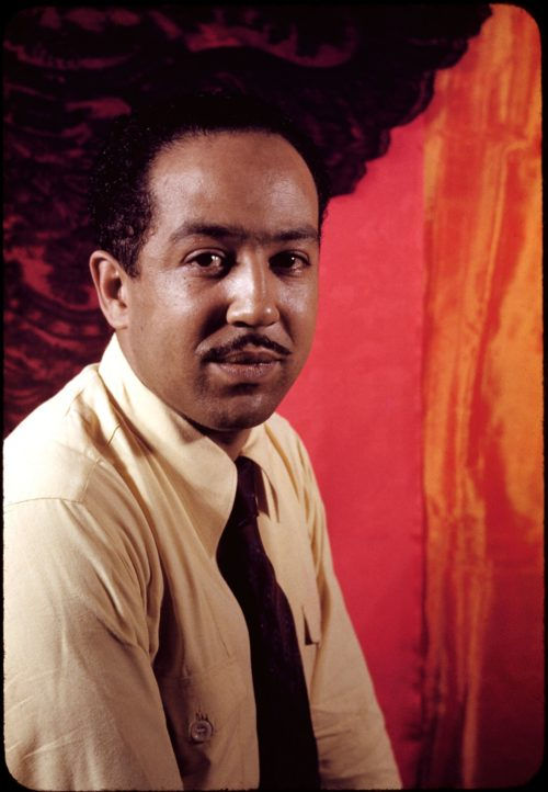 Carl Van Vechten photo of Langston Hughes. Courtesy Beinecke Library, Yale.