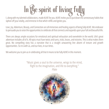 In the spirit of living fully