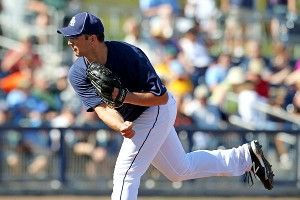 Matt Torra was invited to spring training this year with the Rays. Mike Janes/Four Seam Images via AP Images