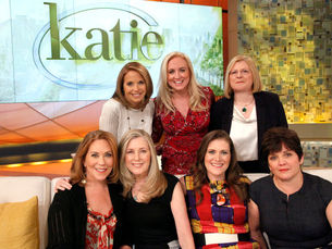 Saturday Night Widows appear on the The Katie Couric Show