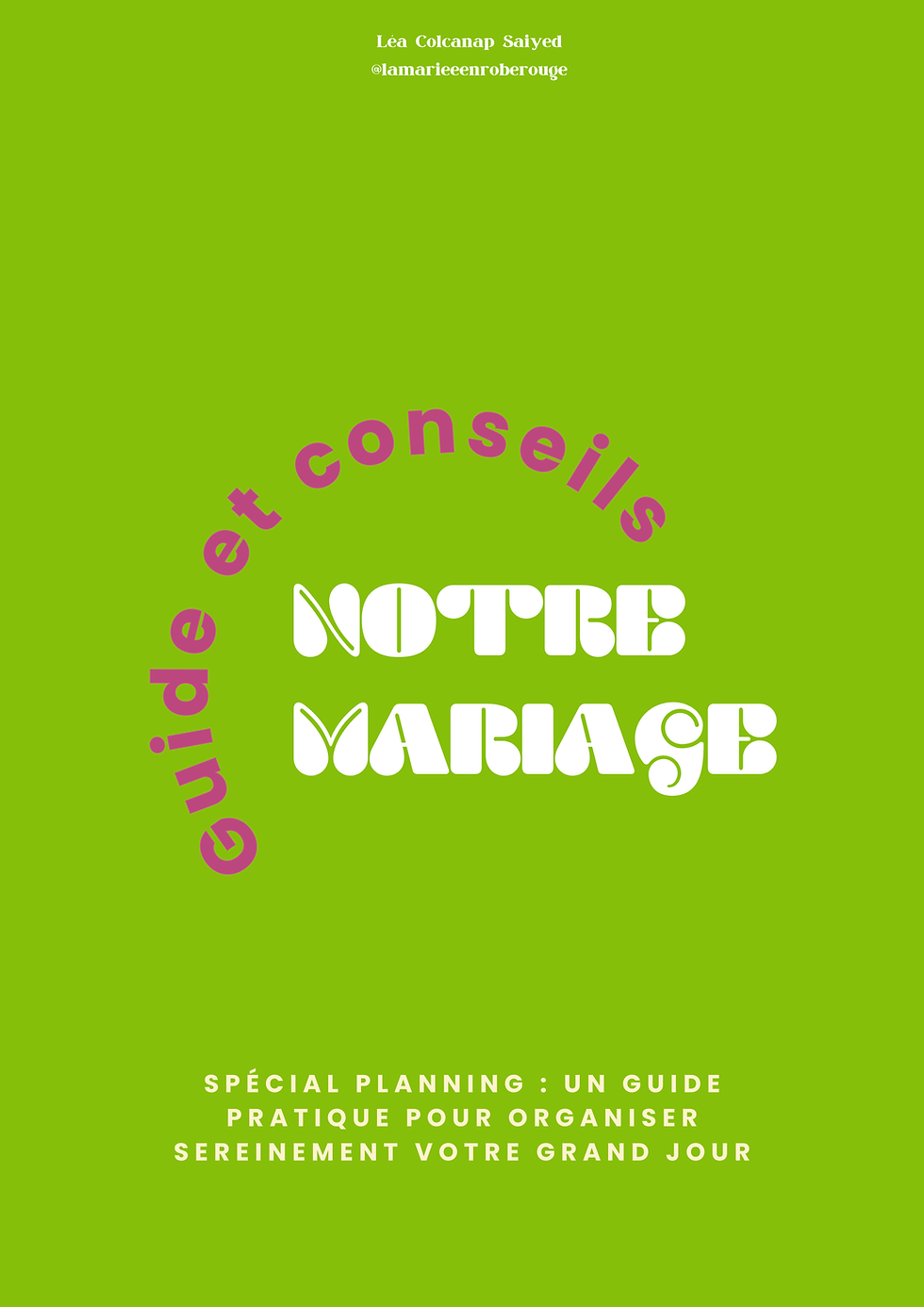 Notre mariage - Spécial planning