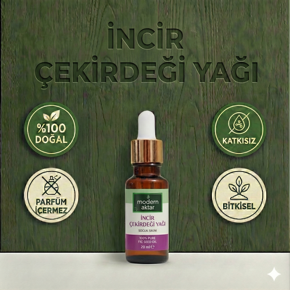 Soğuk Sıkım İncir Çekirdeği Yağı 20 ml
