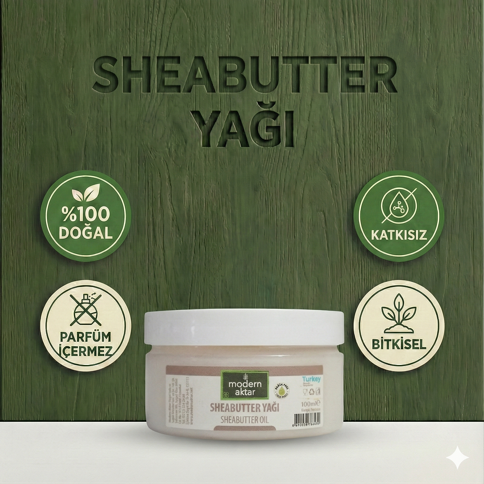 Soğuk Sıkım Shea Butter Yağı 100 ml