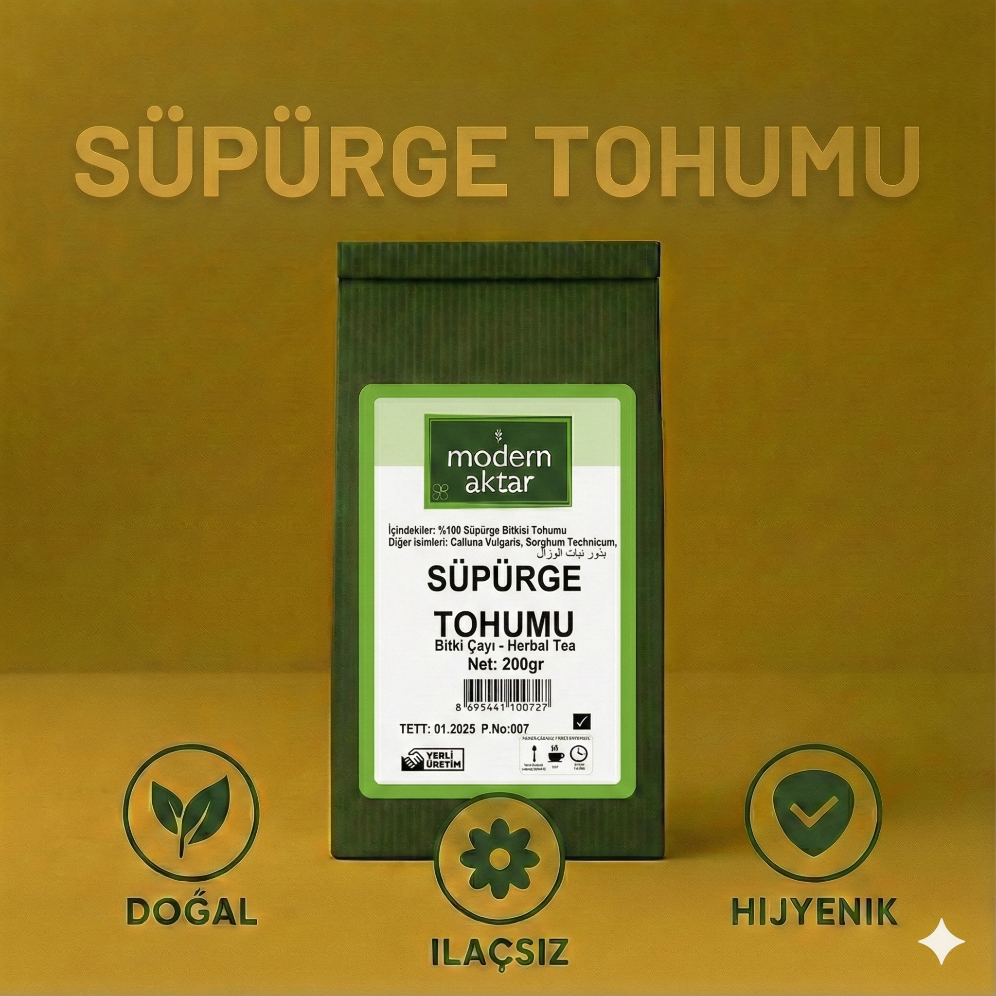 Süpürge Tohumu 200 gr
