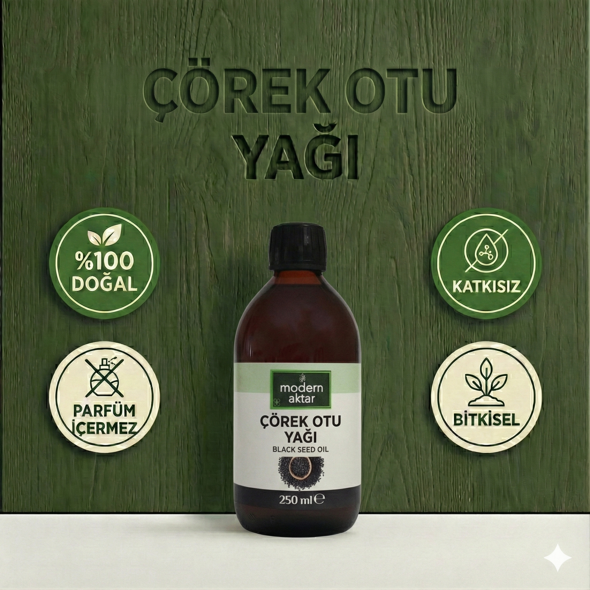 Soğuk Sıkım Çörek Otu Yağı 250 ml