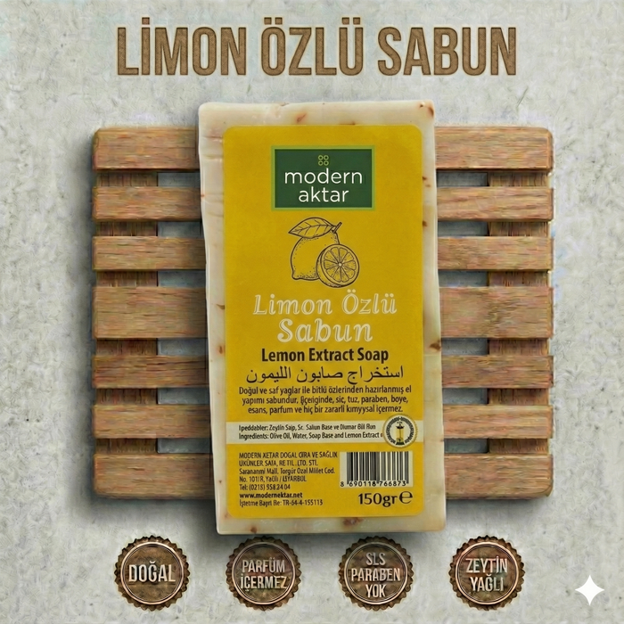 Limon Özlü El Yapimi Sabun 150 GR