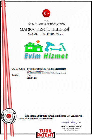 Evim Hizmet Marka Tescili