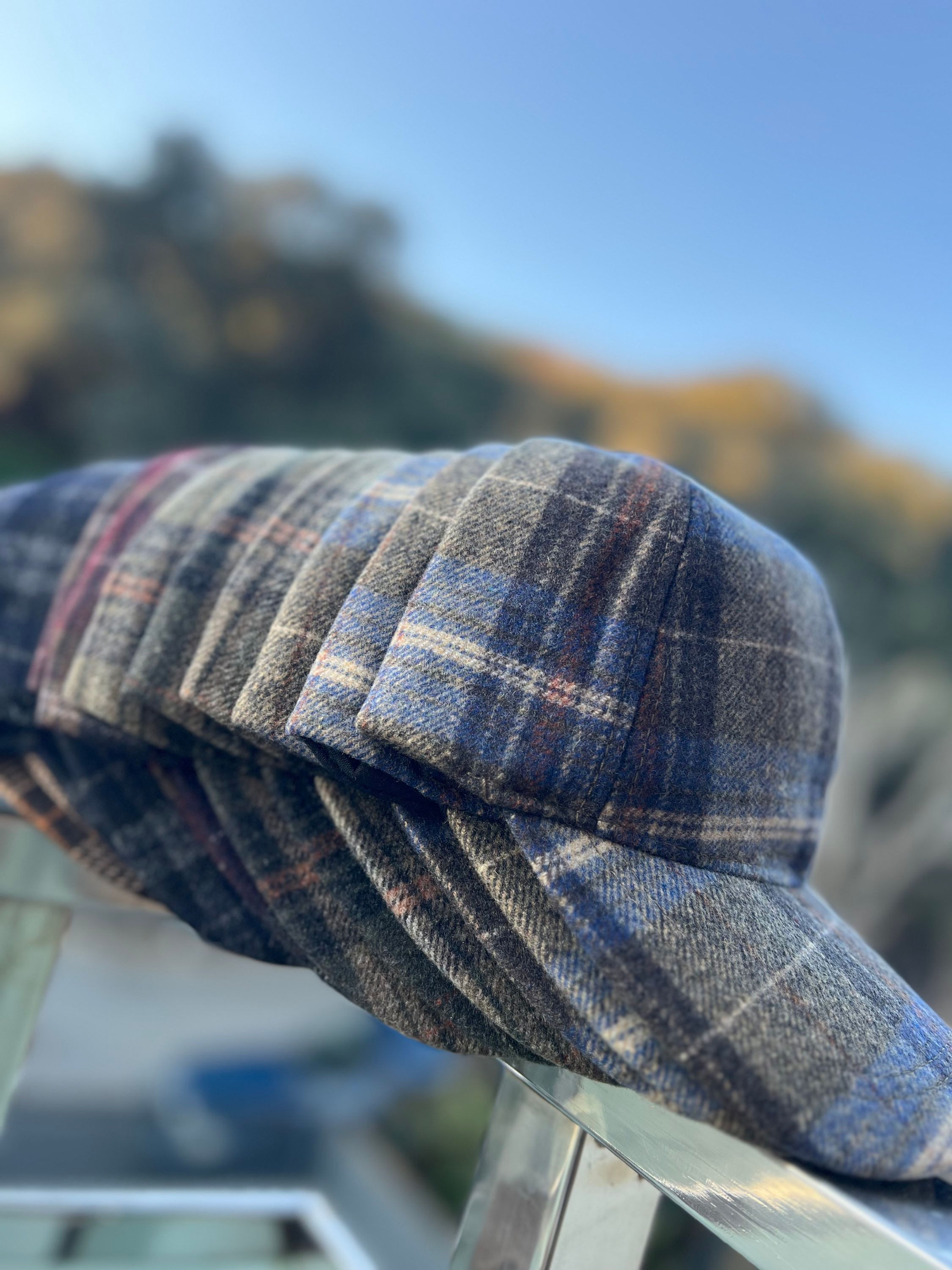 Gorra cuadros