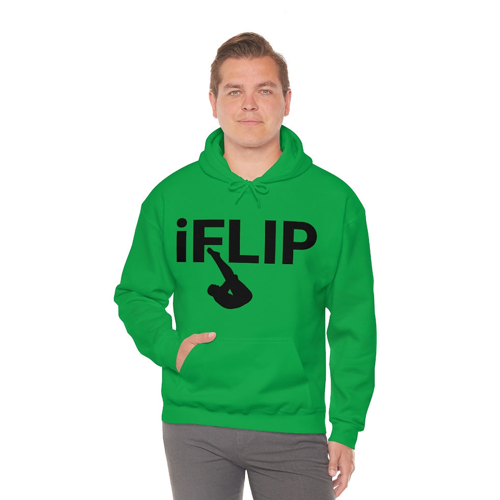 Thumbnail: iFlip Men's Unisex Heavy Blend™ Hooded Sweatshirt