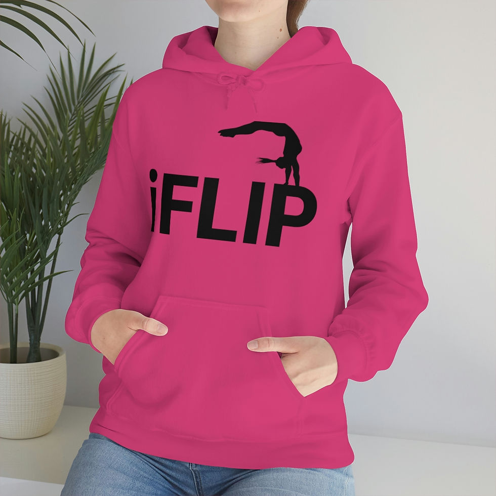 Thumbnail: iFlip Ladies Unisex Heavy Blend™ Hooded Sweatshirt