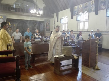 Богојављење у парохији Св.Николаја Жичког у Чилеу