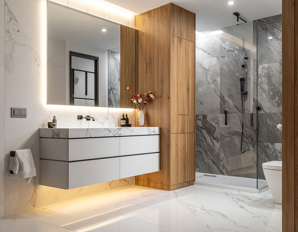 Modern banyo dolabı